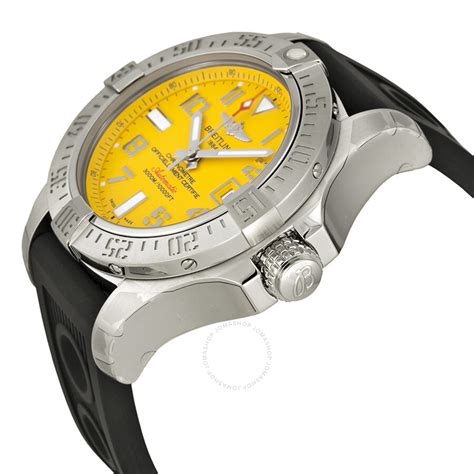 breitling avenger 2 seawolf yellow dial|breitling avenger 2 seawolf.